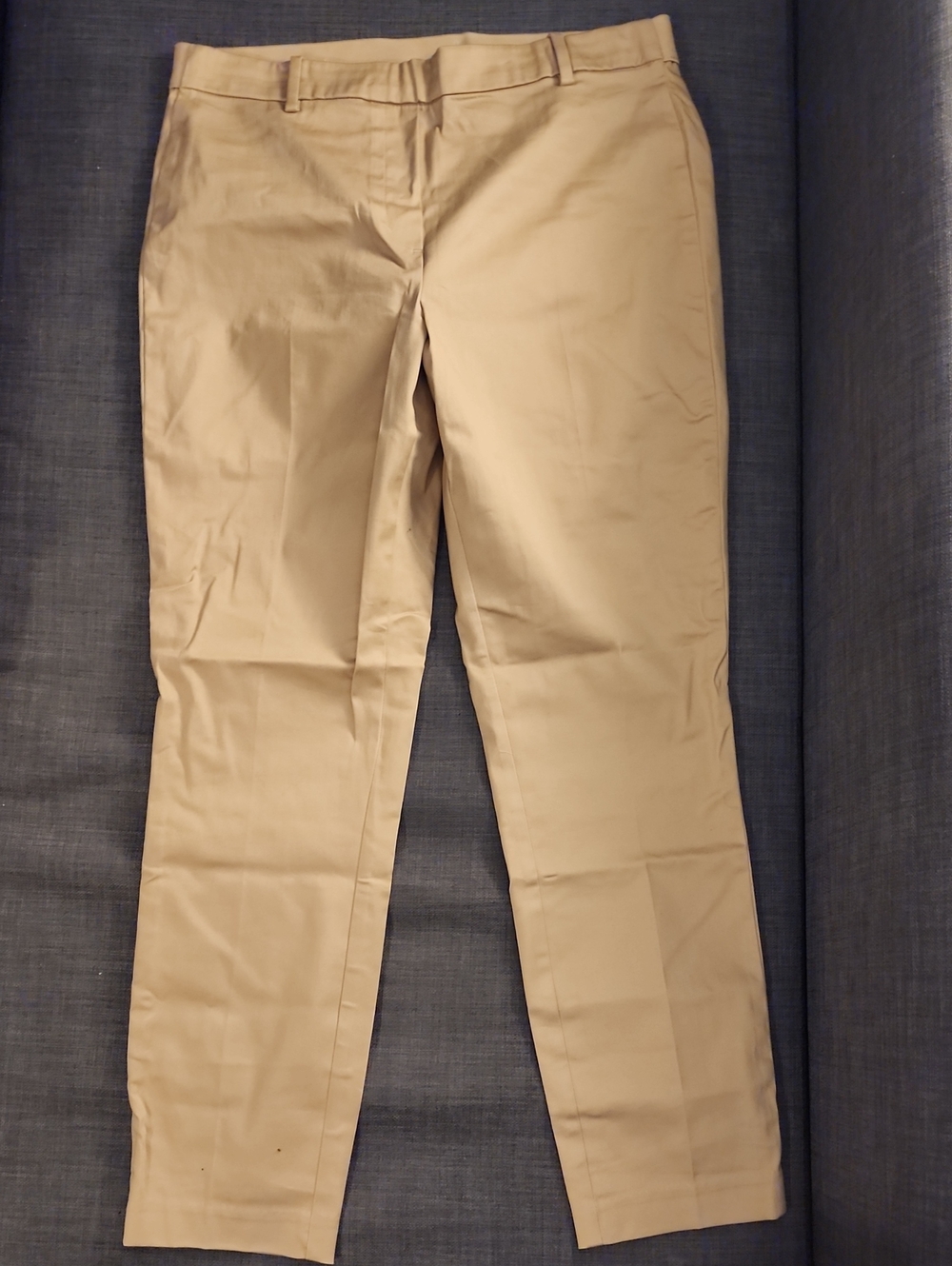H&M Women's Khaki Slim Trousers - Light Tan